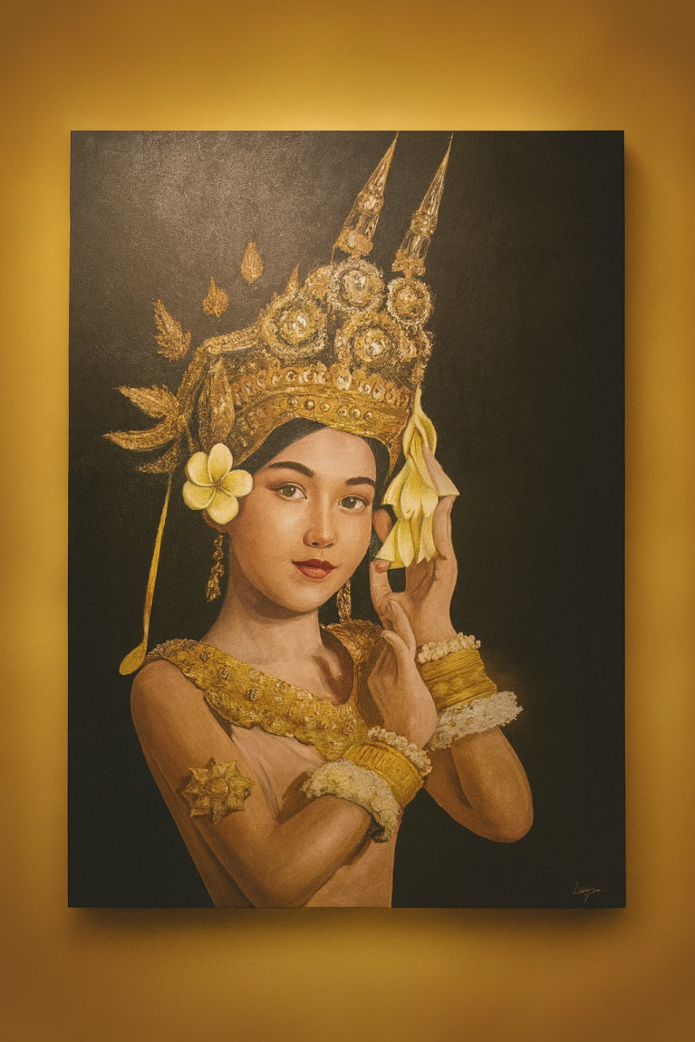 Portrait of a Thai Classical Dancer – Elegance and Tradition