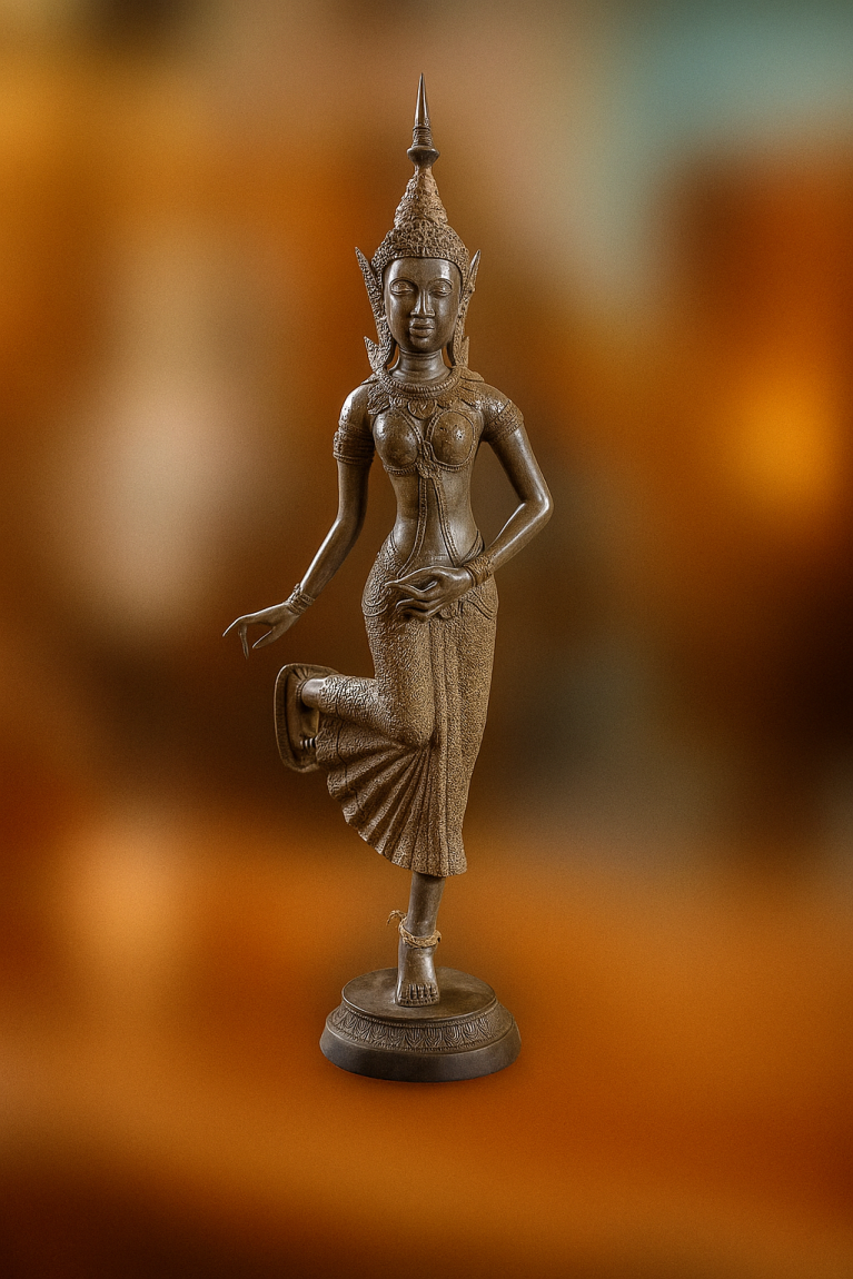 Apsara Dancer in Traditional Thai Pose