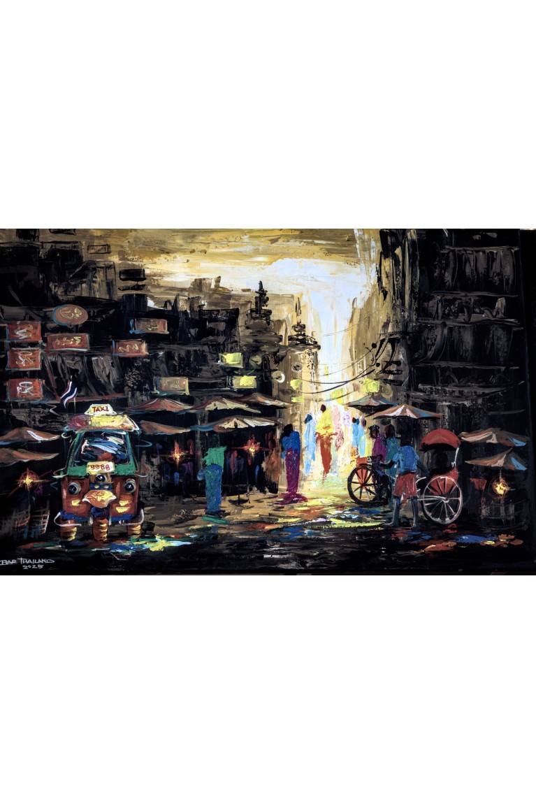 Thai Street Painting